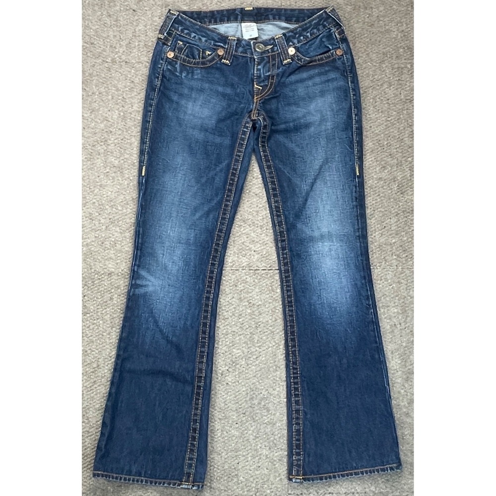 True Religion World Tour Vtg Y2K Women's Denim Jeans Size 27